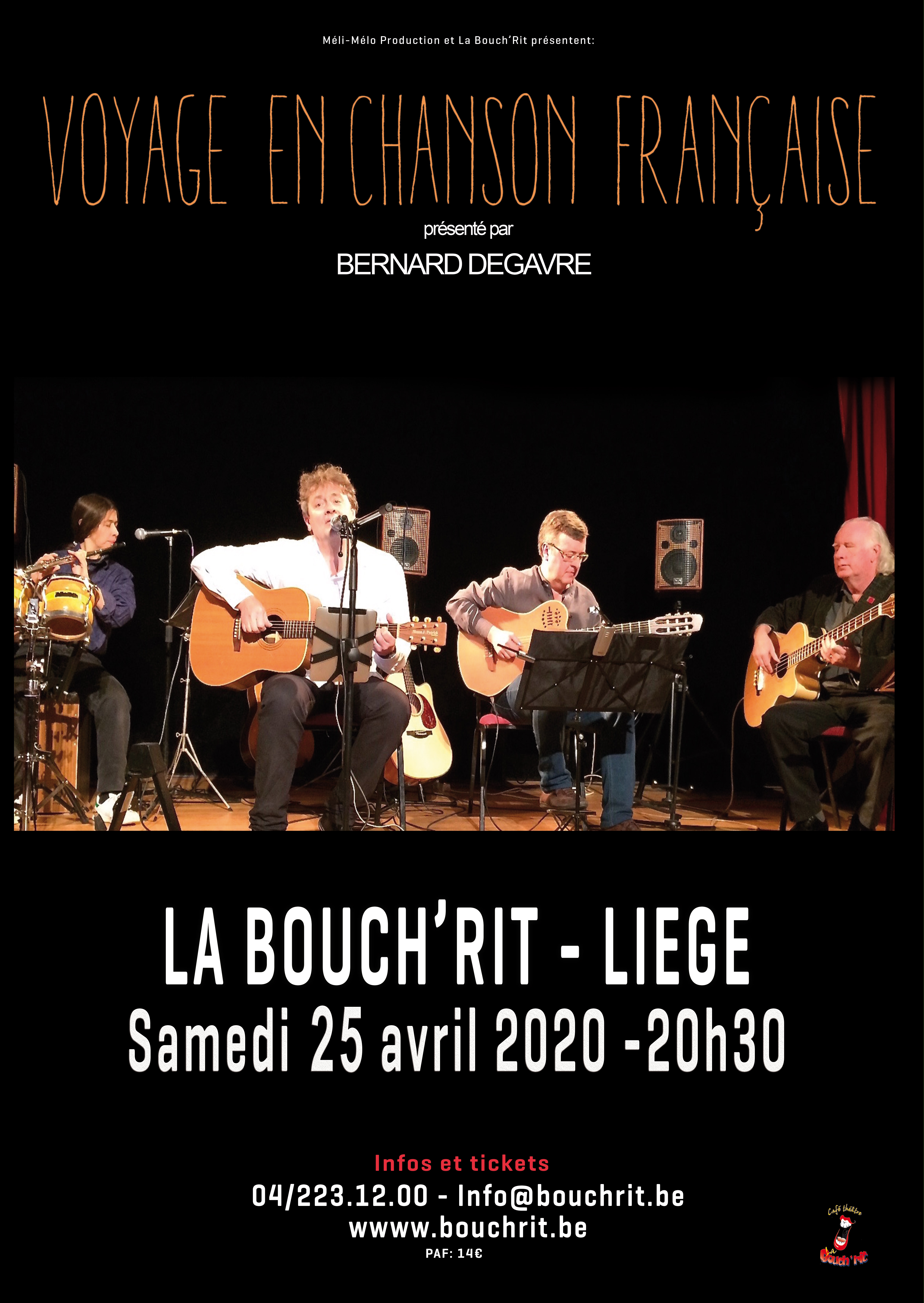 Voyage en Chanson francaise La Bouch